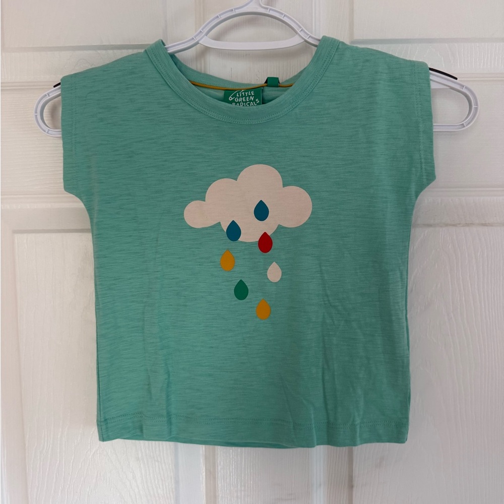 NWT Little Green Radicals | Cloud Breezy Tee | Age 2-3years